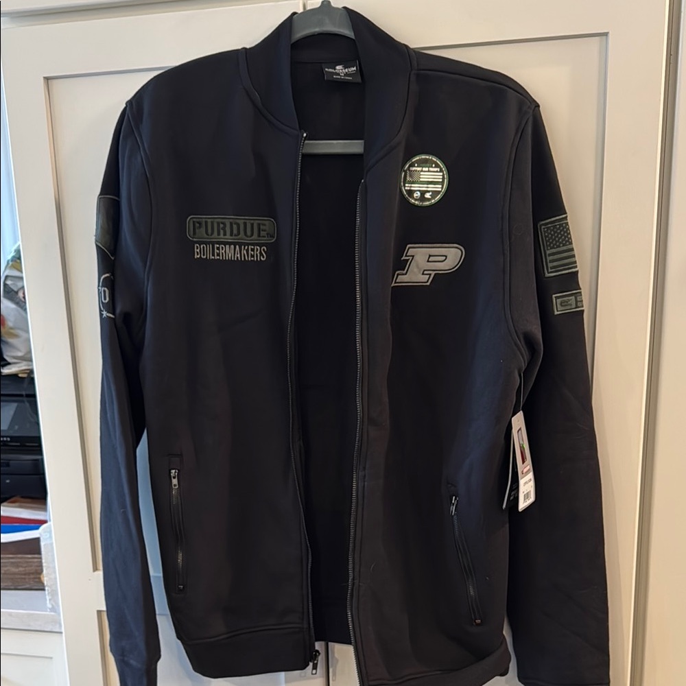 Colosseum Black Zip Up Sweater
